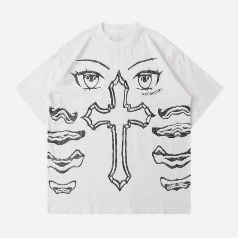 100% Cotton High Quality Cross Cotton Graphic Tee