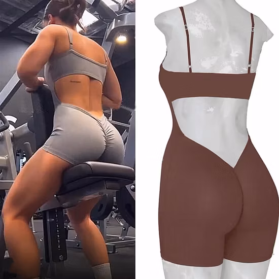 Hot Sexy Low Cut Back Dance Unitard Ballet Leotard Bodysuit for Women, Custom One Piece Onesies Rompers Playsuits Jumpsuits for Workout Yoga Running