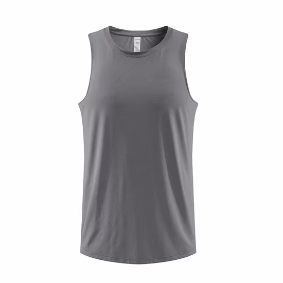 Private Label Hot Sale Mens Slim Fit Gym Customized DTG Tank Top