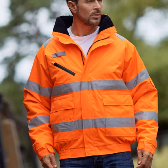 OEM Custom High Quality Channel Fabric Men′ S Cotton Jacket Channel Cloth Cotton Coat Padded Jackets