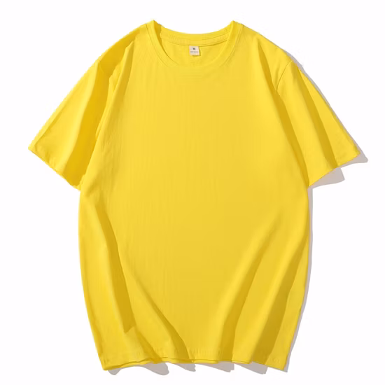 Custom Graphic Men′s T Shirts Wholesale Printed Plain Causal Sports 100% Soft Cotton Breathable White Tee for Men