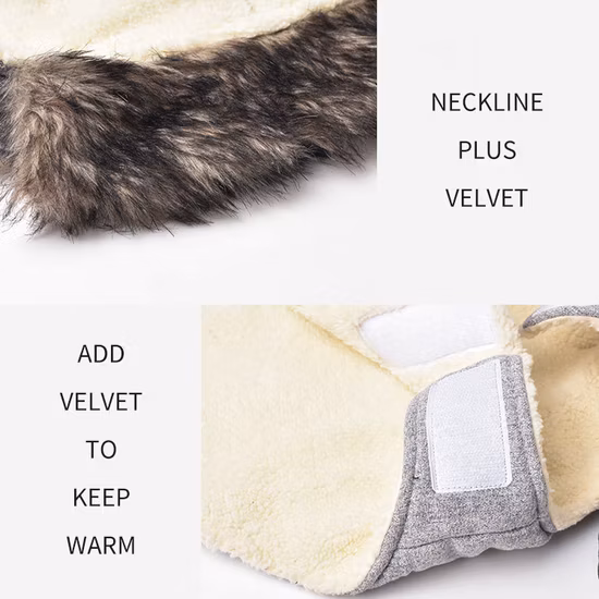 Wholesale Pet Supply Dog Jacket Coldproof Fleece Lined Dog Coat Pet Product High Neck Warm Outdoor Winter Adventuresnowproof Cold Resistant Pet Dog Coat